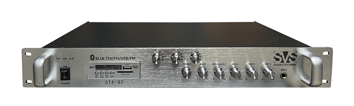 SVS Audiotechnik STA-80 Микшер-усилитель для систем Public Address в Туймазах